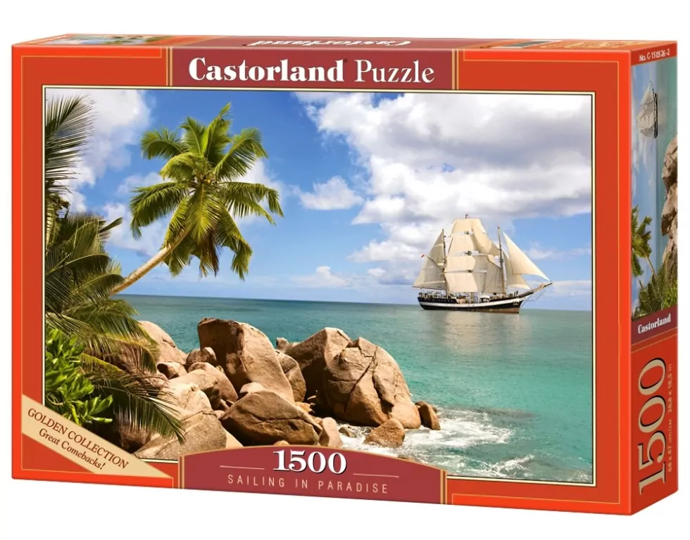 Puzzle 1500. Sailing in Paradise - tantis.pl