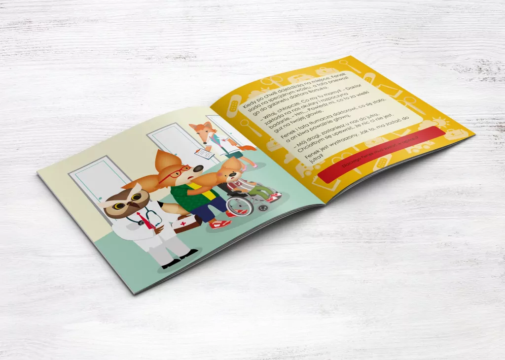 Pobyt w szpitalu. Wydarzenia II. Przygody Fenka - tantis.pl