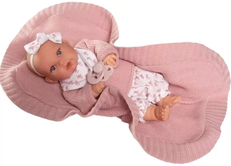 Lalka hiszpańska Kika z kocykiem 27cm - tantis.pl