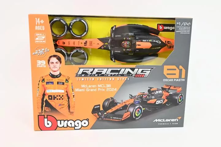 F1 Model Kit Mclaren Team MCL38 #81 Oscar Piastri - tantis.pl