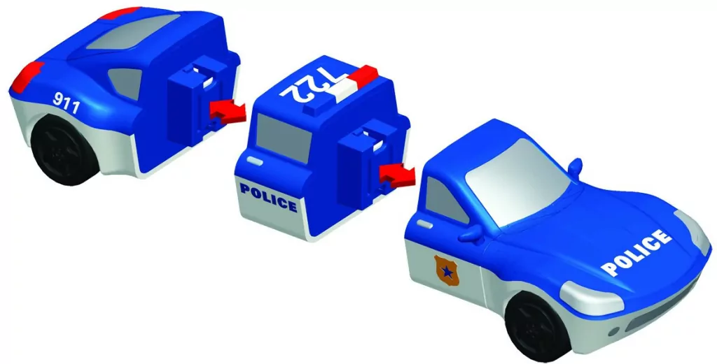 Magnetyczne pojazdy policyjne - tantis.pl