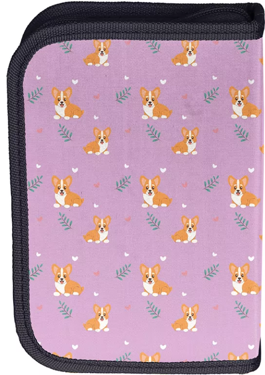 Piórnik bez wyposażenia Cute Corgi PP26CG-P001BW - tantis.pl