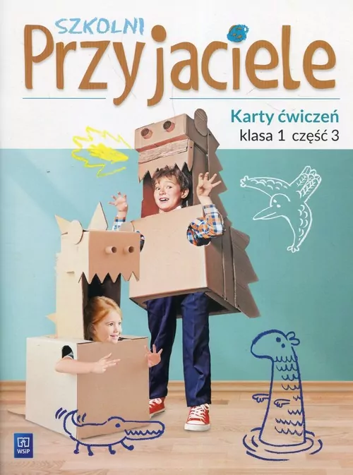 Szkolni przyjaciele. Karty ćwiczeń. Klasa 1. Część 3. Szkoła podstawowa - tantis.pl
