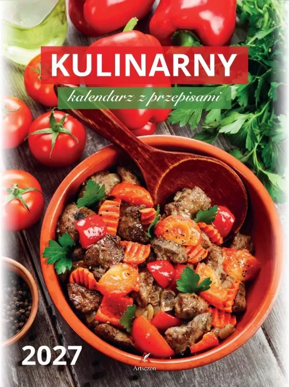 Kalendarz 2027 wieloplanszowy B4 Kulinarny - tantis.pl