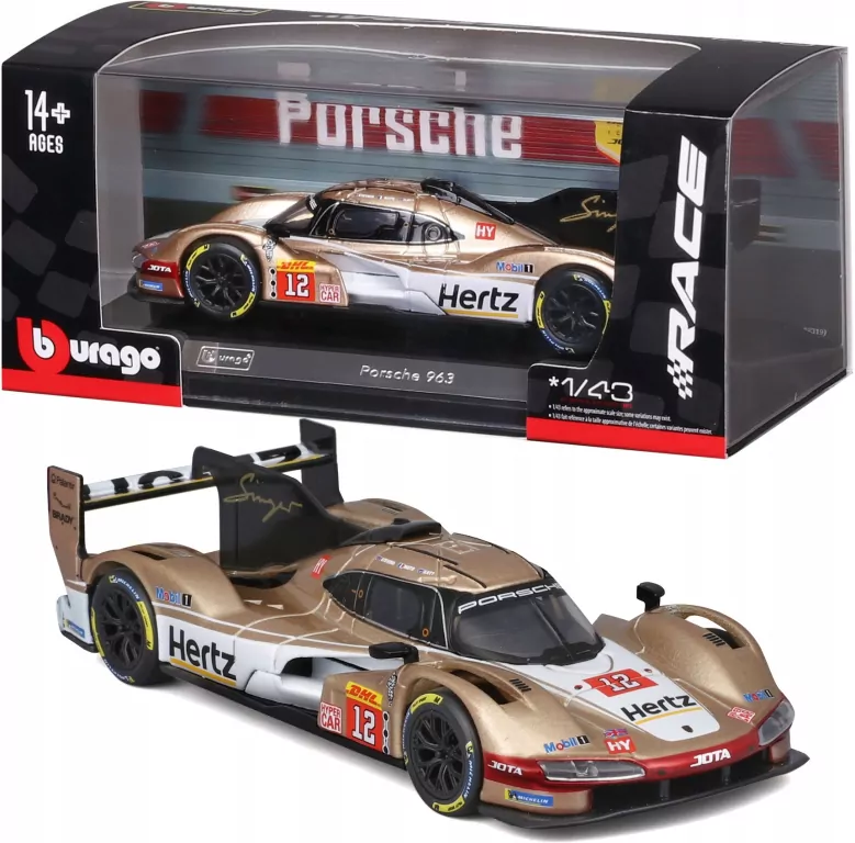 Race (Coll. A) - Porsche 963 #12 Hertz Jota (12) - tantis.pl