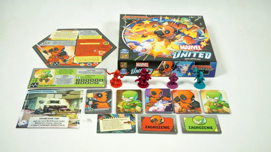 Marvel United. Deadpool - tantis.pl