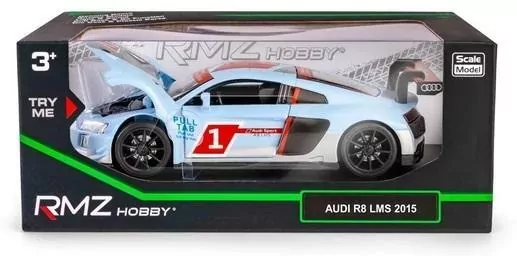 RMZ HOBBY 1:32 Audi R8 LMS 2015 #1 niebieski - tantis.pl