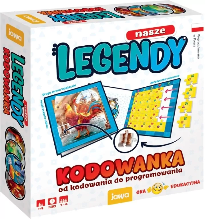 Nasze legendy. Kodowanka. Od kodowania do programowania - tantis.pl