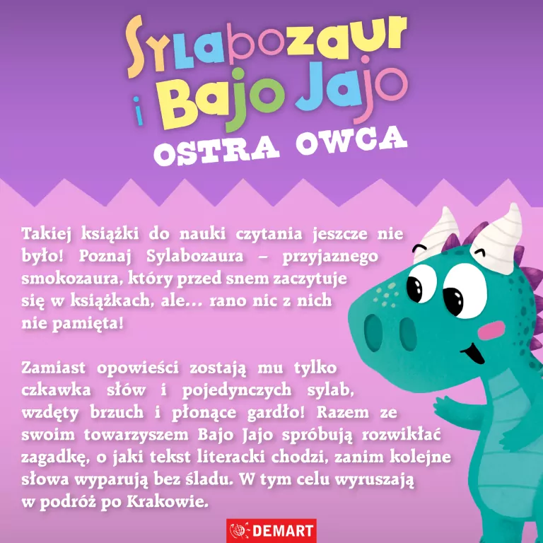 Sylabozaur i Bajo Jajo. Ostra owca - tantis.pl