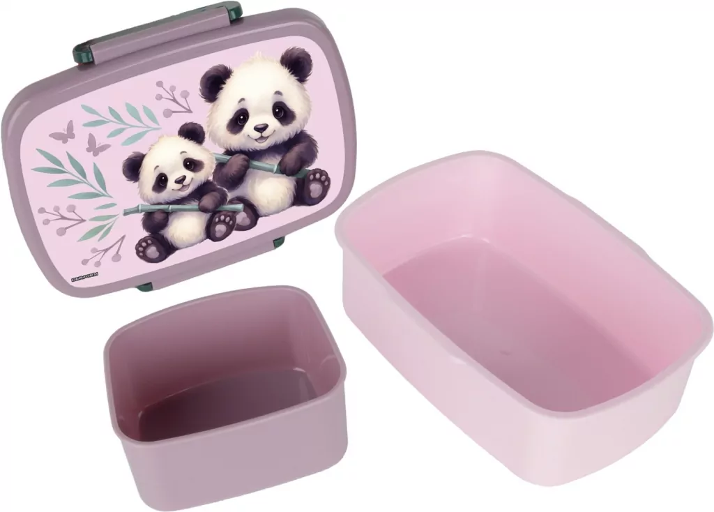 Śniadaniówka Panda DERFORM - tantis.pl