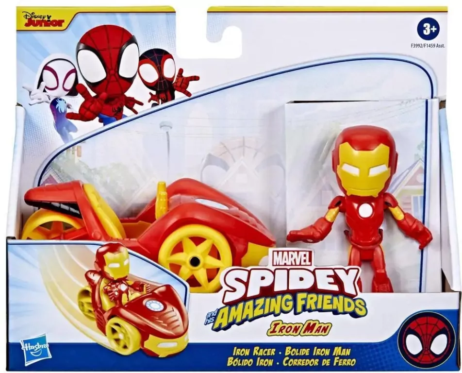 Figurka z pojazdem Spidey i Super-Kumple Iron Man - tantis.pl