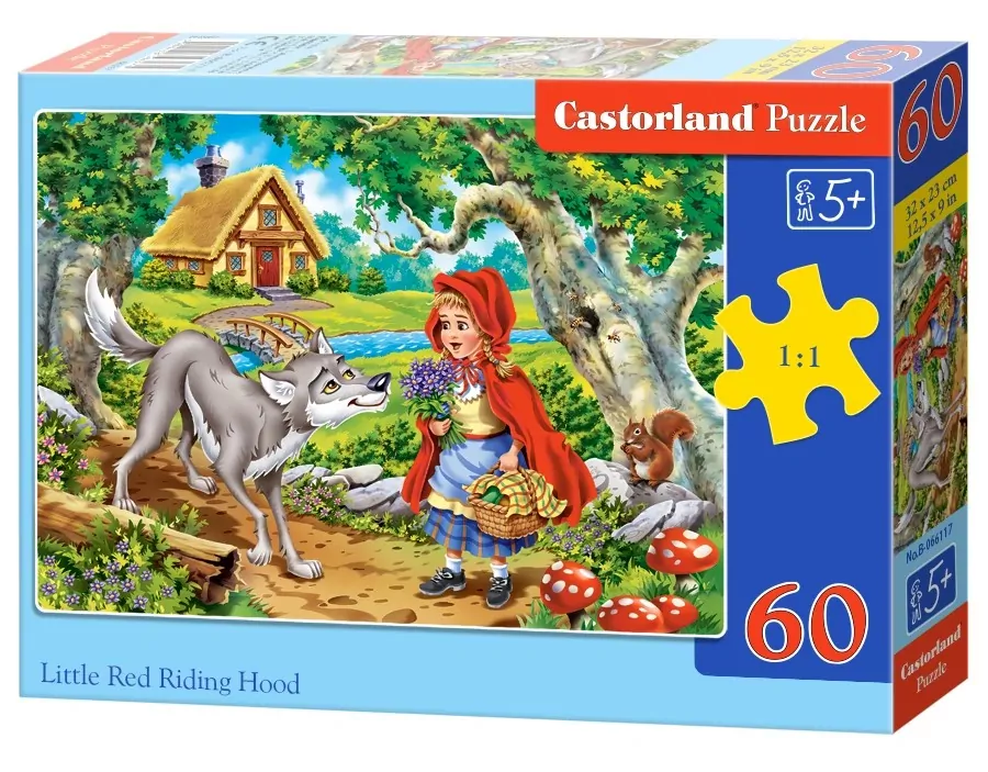 Puzzle 60. Little Red Riding Hood - tantis.pl