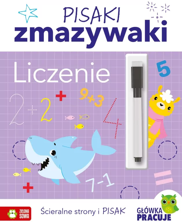 Pisaki zmazywaki. Liczenie - tantis.pl
