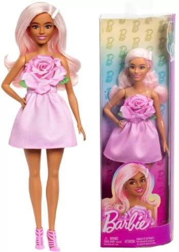 Barbie Fashionistas. Lalka w sukience - tantis.pl