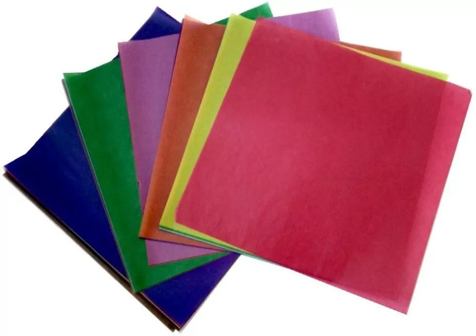 Papier origami transparentny 42g 20x20cm 50ark - tantis.pl