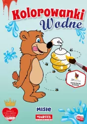 Misie. Kolorowanki wodne