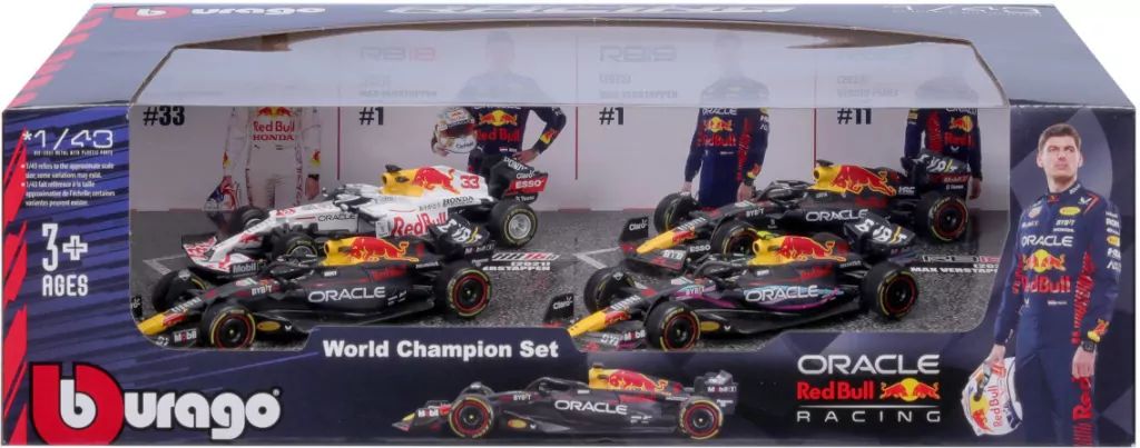 Red Bull Racing 4-pack1:43 BBURAGO - tantis.pl