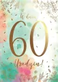 Karnet. 60 urodziny - tantis.pl
