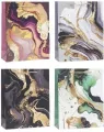 Torebka ozdobna 31x42x12cm hot-stamp mix ROZETTE - tantis.pl