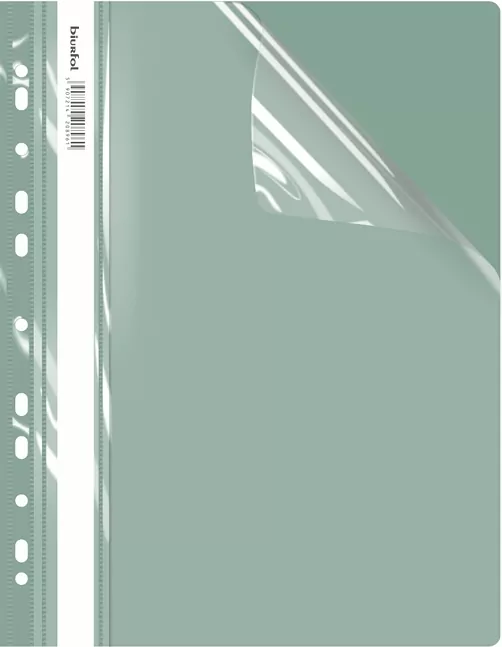 Paczka Skoroszyt A4 twardy zawieszany zieleń morandi 10 sztuk - tantis.pl