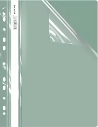 Paczka Skoroszyt A4 twardy zawieszany zieleń morandi 10 sztuk