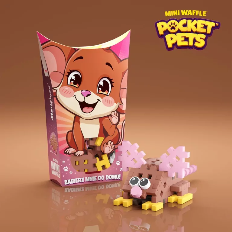 Mini Waffle - Pocket Pets - Myszka - tantis.pl