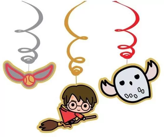 Dekoracje na spirali Harry Potter 60cm - tantis.pl