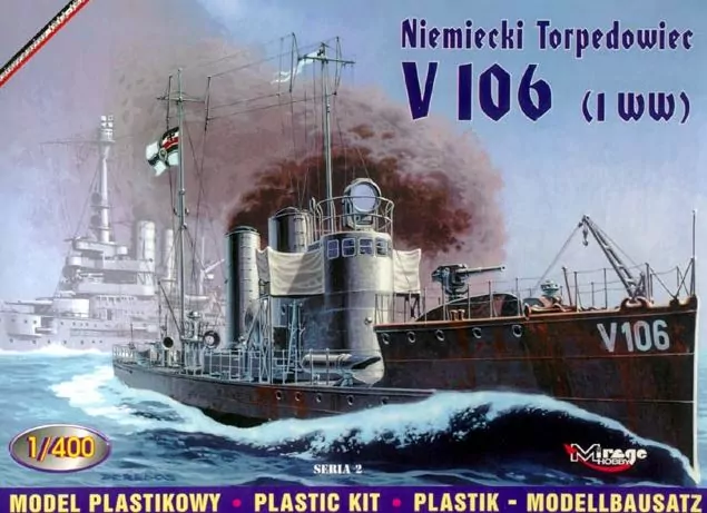 Okręt Torpedowy V 106 Niemiecki - tantis.pl
