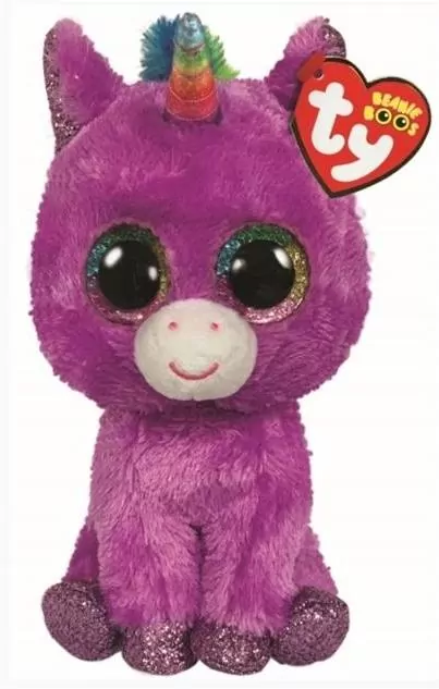 Beanie Boos. Rosette. Fioletowy jednorożec 15cm - tantis.pl