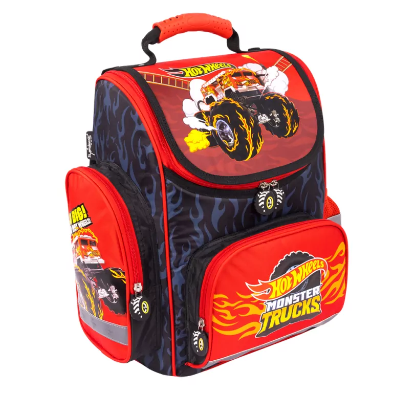 Tornister szkolny A-1 Hot Wheels - tantis.pl