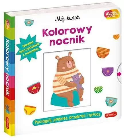 Kolorowy nocnik. Akademia mądrego dziecka. Mój świat - tantis.pl
