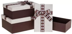 Pudełko prezentowe z kokardą ROZETTE
