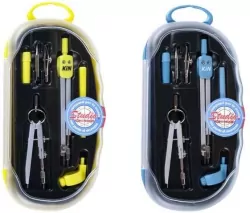 Zestaw z cyrklem, 7 elementów