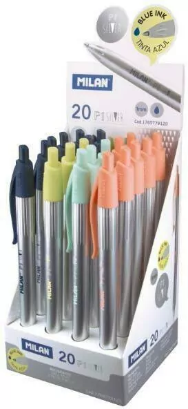 Długopis P1 Silver (20szt) MILAN - tantis.pl