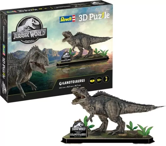 Puzzle 3D Jurassic World Rebirth - Giganotosaurus - tantis.pl
