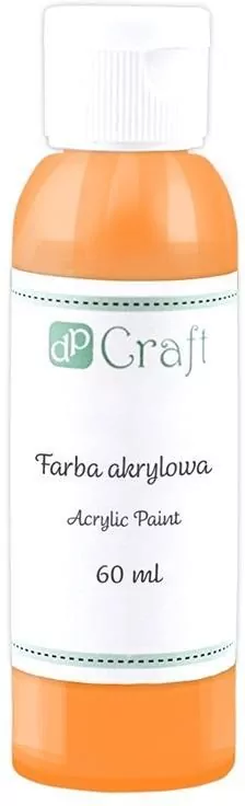 Farba akrylowa pomarańczowa 60ml - tantis.pl