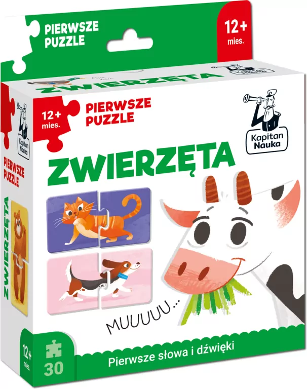 Pierwsze puzzle 30. Zwierzęta - tantis.pl