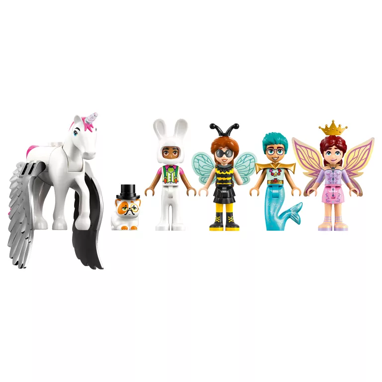 LEGO® Friends. Bal przebierańców z jednorożcem i wróżką 42661 - tantis.pl