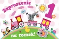 Zaproszenie. Urodziny roczek - tantis.pl