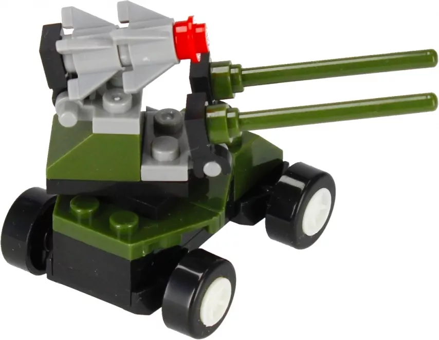 Klocki konstrukcyjne Wojsko, 30 elementów - tantis.pl