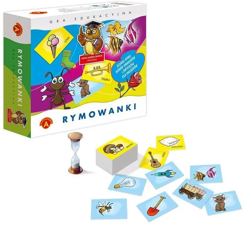 Rymowanki. Gra edukacyjna - tantis.pl