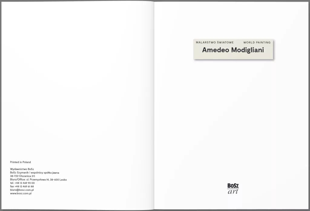 Amadeo Modigliani. Malarstwo światowe - tantis.pl
