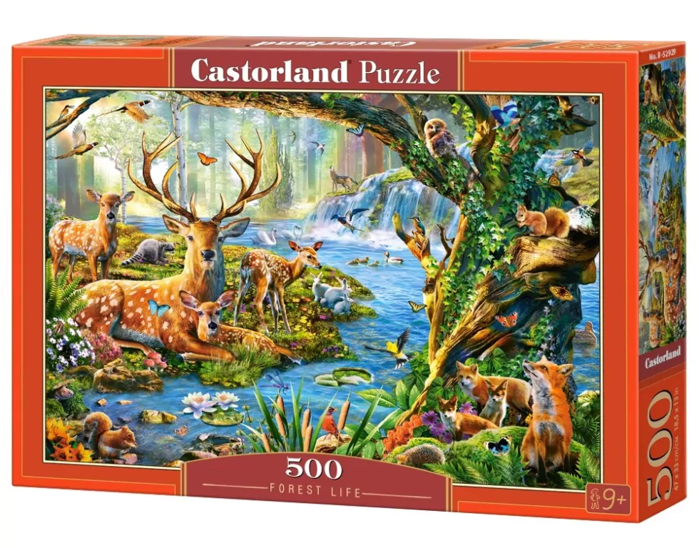 Puzzle 500. Leśne życie - tantis.pl