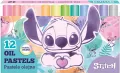 Pastele olejne Disney Fashion Stitch 12 kolorów - tantis.pl