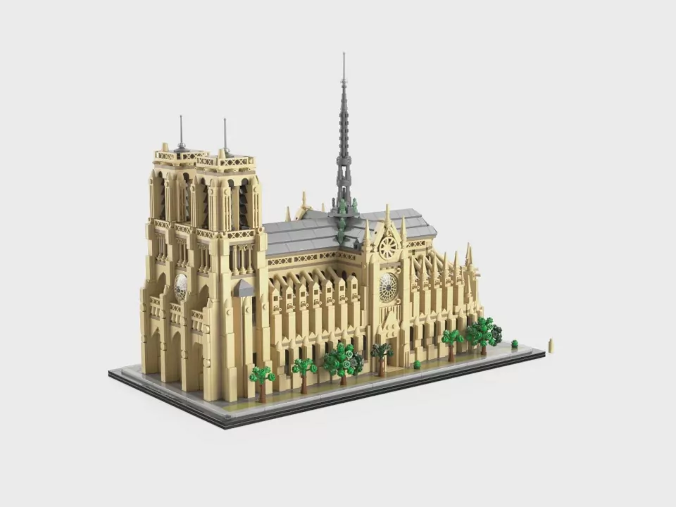 LEGO® Architecture. Notre-Dame w Paryżu. 21061 - tantis.pl
