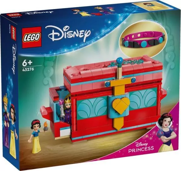 LEGO® Disney. Szkatułka na biżuterię z Królewną Śnieżką. 43276 - tantis.pl