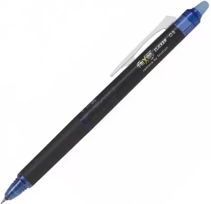 Pióro kulkowe Piolot 0,5mm Frixion Point clicker Synergy niebieskie - tantis.pl