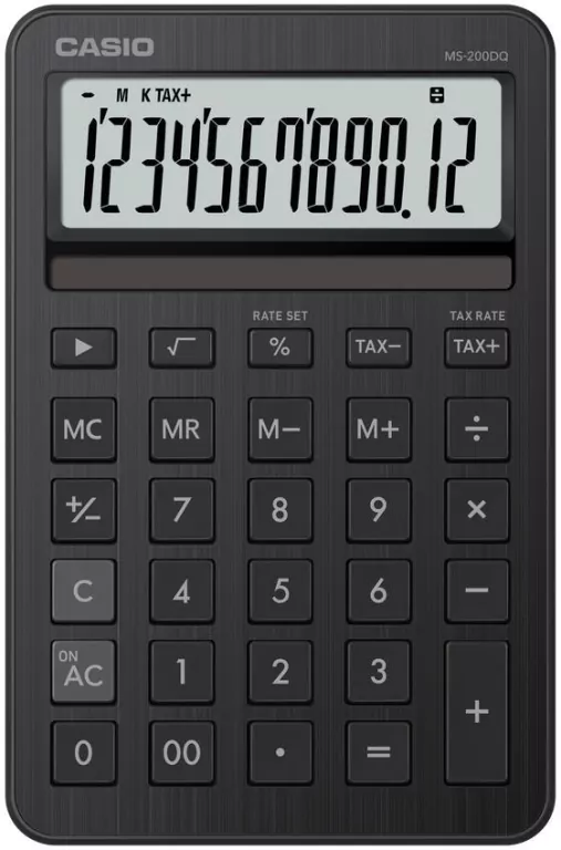 Kalkulator Casio MS-20YC-BK - tantis.pl