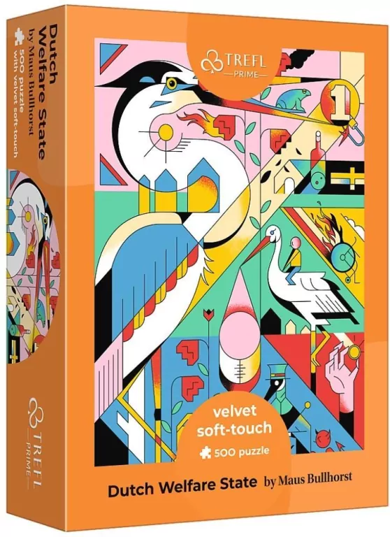 Puzzle 500. Dutch Welfare State TREFL - tantis.pl