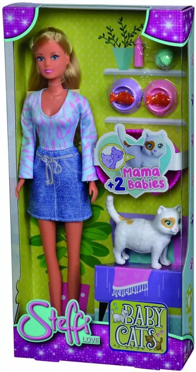 Steffi z małymi kociętami - tantis.pl